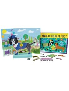 Дървена кукла за преобличане Floss & Rock, Wooden Magnetic Dress up Doll, Pets - Домашни любимци - Floss & Rock - Floss & Rock - Момиче, Момче - Floss & Rock - Magnetic Play - 5055166349499