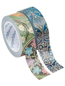 Декоративна лента Paperblanks - Azure/Poetry - Paperblanks - Paperblanks - Жена - Paperblanks - Washi Tape Mixed Pack - 9781439793329