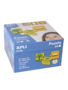 Пъзел Apli Kids - произходът на храната - Apli - Apli Paper - Момиче, Момче - Apli - Kids - 8410782143604