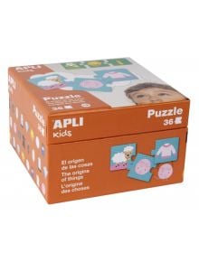 Пъзел Apli Kids - произходът на нещата - Apli - Apli Paper - Момиче, Момче - Apli - Kids - 8410782144069