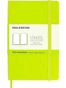 Джобен тефтер Moleskine Classic Lemon Green с твърди корици и нелинирани страници - Moleskine - Moleskine - Жена - Moleskine - Classic - 8056420850864