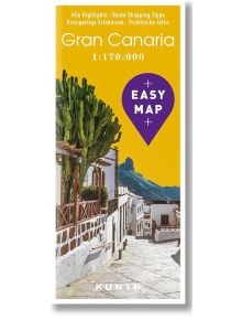 Easy Map Gran Canaria - Kunth Verlag - Kunth GmbH & Co. - 9783955044343