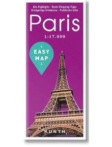 Map Paris Easy Map