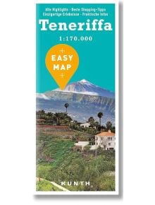 Easy Map Teneriffa - Kunth Verlag - Kunth GmbH & Co. - 9783955043421