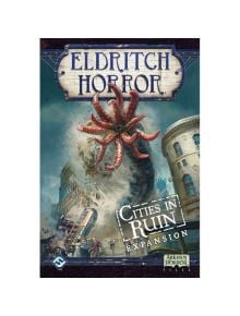 Разширение за настолна игра: Eldritch Horror - Cities in Ruin - Cristi Balanescu - 841333103231