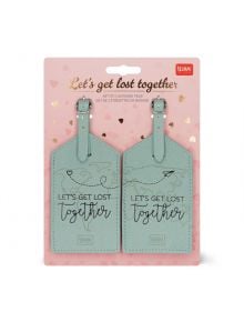 Етикети за багаж Legami - Let's get lost together - Legami - Legami - Жена, Мъж - Legami - Valentine's Day - 8052694005221