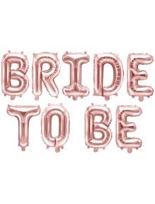 Фолиев балон PartyDeco - Bride To Be - Rose gold - PartyDeco - PartyDeco - Жена - Partydeco - Bride To Be - 5902230796713