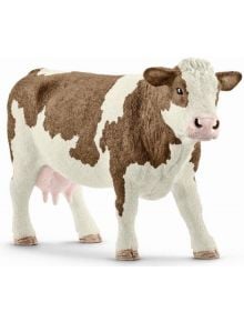 Фигурка Schleich: Симентал крава - Schleich - Schleich - Момиче, Момче - Schleich - Farm world - 4059433330822