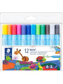 Флумастери Staedtler 328 F, 12 цвята - Staedtler - Staedtler - Момиче, Момче - Staedtler - Noris Club - 4007817022726