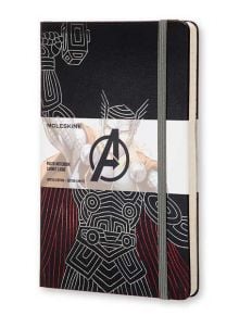 Голям черен тефтер Moleskine The Avengers Thor - Тор с широки редове, Limited Edition - Moleskine - Moleskine - Moleskine - The Avengers - 8055002852746