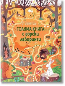 Голяма книга с горски лабиринти - Клевър Бук - 9786197386707