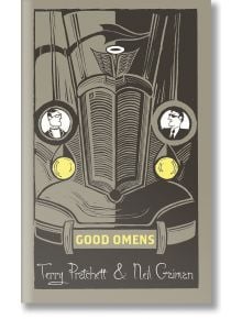 Good Omens - Neil Gaiman, Terry Pratchett - Жена, Мъж - Gollancz - 9781473200852