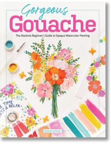 Gorgeous Gouache - Viddhi Saschit - Жена, Мъж - Schiffer Publishing Ltd - 9780764365478