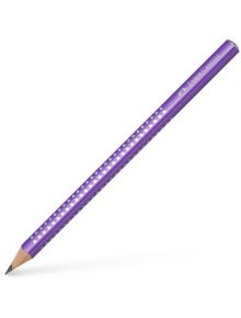 Молив Faber-Castell Jumbo Sparkle, лилав - 1122634 - 2730 - Faber-Castell - Grip Sparkle - 4005401116042