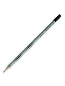 Графитен молив Faber Castell Grip 2001, HB, с гумичка - 1122634 - 2730 - Faber-Castell - Grip - 4005401172000