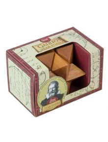 Дървен 3D пъзел Professor - Звездата на Галилео - 1118265 - 599906 - Professor Puzzle - Great Minds - 5060036531836