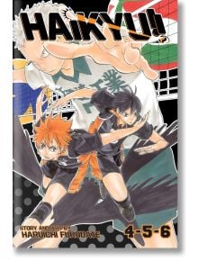 Haikyu!! (3-in-1 Edition), Vol. 2 - Haruichi Furudate - Момче - Viz Media - 9781974747108