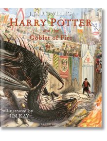 Harry Potter and the Goblet of Fire Illustrated Edition - J. K. Rowling - Момиче, Момче - Bloomsbury - Harry Potter - 9781408845677