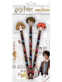 Комплект Harry Potter: Три молива с гумички - 1119269 - 1083410 - Blue Sky - Harry Potter - 5060718141032