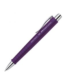 Химикалка Faber-Castell Poly Ball XB, лилава - 1122634 - 2730 - Poly Ball - 6933256631756