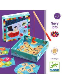 Игра Djeco: Navy Loto - Djeco - Djeco - Момиче, Момче - 3070900016880