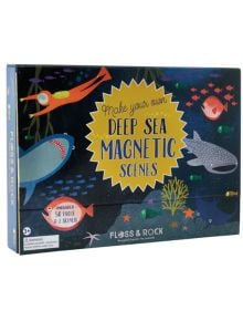 Игра с магнити Floss & Rock, Magnetic Play scenes, Deep Sea - Морски животни - Floss & Rock - Floss & Rock - Момиче, Момче - Floss & Rock - Magnetic Play - 5055166353083