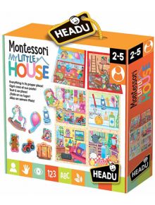 Игрален комплект Headu - Моята малка къща - 1119289 - 1033606 - 1129388,1129390 - Headu - Montessori - 8059591420836