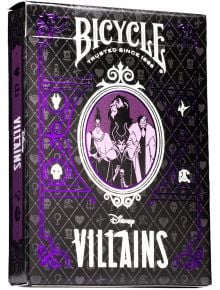 Карти за игра Bicycle Disney Villains - Bicycle - The United States Playing Card Company - Жена, Мъж - 073854095829