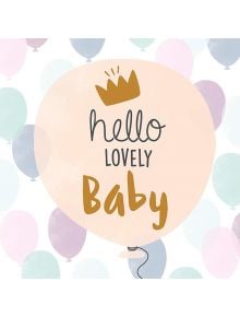 Картичка Editor: Hello Lovely Baby - Editor - Groupe Editor - Момиче, Момче - 9999660041