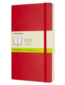 Класически червен тефтер Moleskine с меки корици и нелинирани страници - Moleskine - Moleskine - Moleskine - Classic - 8055002854658