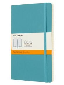 Класически пастелносин тефтер Moleskine с меки корици и линирани страници - Moleskine - Moleskine - Moleskine - Classic - 8058341715505