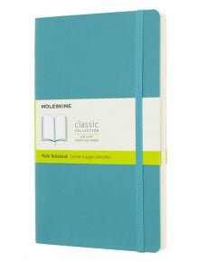 Класически пастелносин тефтер Moleskine с меки корици и нелинирани страници - Moleskine - Moleskine - Moleskine - Classic - 8058341715529