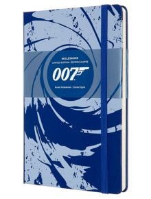 Класически тефтер Moleskine Limited Editions 007 Blue с твърди корици и линирани страници - Moleskine - Moleskine - Moleskine - 007 - 8053853603845