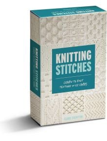 Knitting Stitches Card Deck - Claire Crompton - Жена, Мъж - David & Charles - 9781446314302