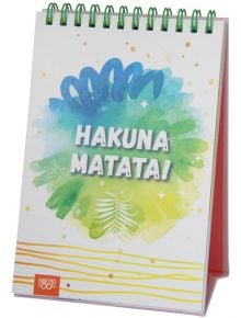 Книжка за щастливи дни със спирала: Hakuna matata! - Simetro books - Книжка за щастливи дни - 9789542939993