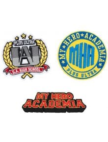 Комплект апликации за дрехи My Hero Academia Patch Set - Grupo Erik - GRUPO ERIK EDITORES S.L. - Момиче, Момче - Grupo Erik - My Hero Academia - 8435747810087