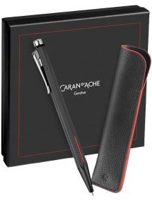 Комплект Caran d'Ache - химикалка Ecridor Racing и калъф - Caran d'Ache - Caran d'Ache - Мъж - Caran d'Ache - Ecridor - 8902009