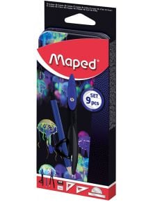 Комплект чертожни пособия Maped Deepsea Paradise, 9 части - 1122594 - 2958 - 1129388,1129390 - 3154149818341