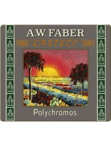 Цветни моливи Faber-Castel Polychromos в метална кутия, 24 цвята - 1122634 - 2730 - 1129388,1129390 - Faber-Castell - Polychr