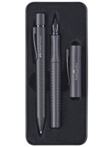 Комплект Faber-Castell - Химикалка и писалка Grip Edition Black - Faber-Castell - Faber-Castell - Faber-Castell - Grip - 4005402016266