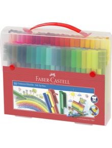 Комплект флумастери Faber-Castell, 80 цвята - 1122634 - 2730 - 1129388,1129390 - Faber-Castell - Connector - 4005401555797