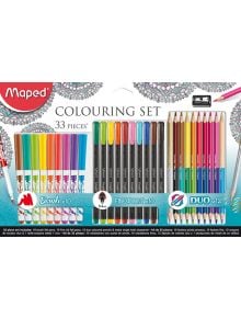 Комплект за рисуване Maped Colouring Set, 33 части - Maped - Maped - 3154148974178