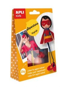 Творчески комплект Apli Kids: Направи сам - Супер герой - Apli - Apli Paper - Apli - Kids - 8410782140863