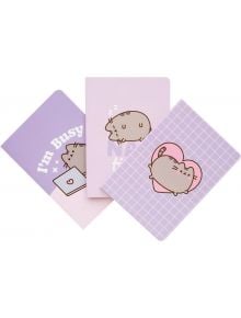 Комплект тефтерчета A6 Pusheen - Im Busy, 3 бр. - Grupo Erik - GRUPO ERIK EDITORES S.L. - Момиче - Grupo Erik - Pusheen The Cat - 8435497298791