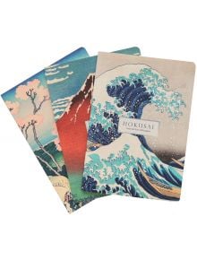 Комплект тефтери Grupo Erik - Great Wave off Kanagawa, 3 бр. - Grupo Erik - GRUPO ERIK EDITORES S.L. - Жена, Мъж - 8435497279592