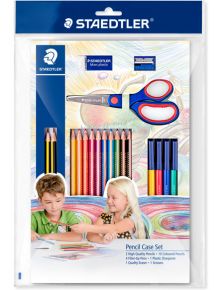 Комплект за рисуване Staedtler, 19 части - 1126285 - 4229 - 1129388,1129390 - Staedtler - Pencil Case Set - 4007817023341