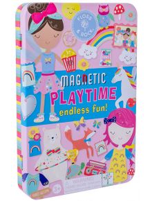 Кутия с магнити Floss & Rock, Magnetic Playtime, Rainbow Fairy - Феята на Дъгата - Floss & Rock - Floss & Rock - Момиче - Floss & Rock - Magnetic Play - 5055166359351