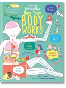 Lift-the-Flap: How Your Body Works - Rosie Dickins - Момиче, Момче - Usborne Publishing Ltd - 9781474950732