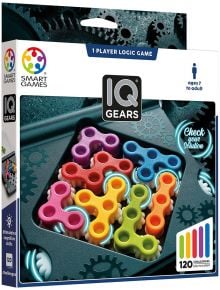 Логическа игра Smart Games: IQ Gears - 1127326 - 661435 - 1129388,1129390 - Smart Games - IQ - 5414301525691