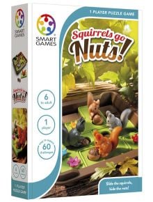 Логическа игра: Squirrels Go Nuts! - Smart Games - Smart Games - Момиче, Момче - 5414301521136